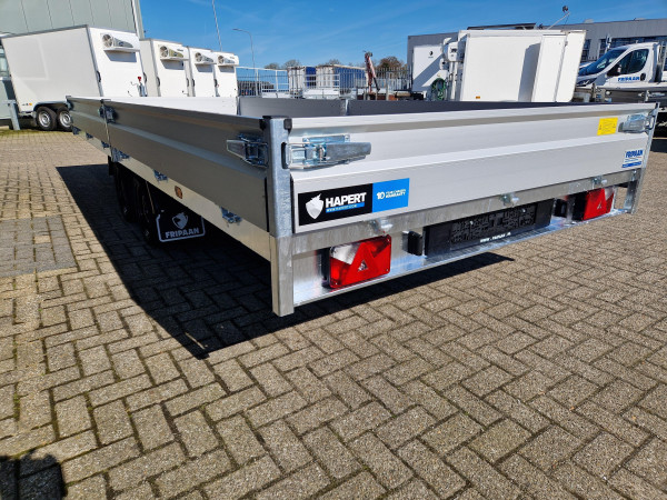 Hapert Plateauwagen 505x200  Azure