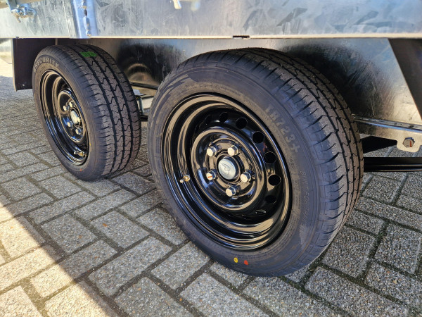 Hapert Plateauwagen 505x200  Azure