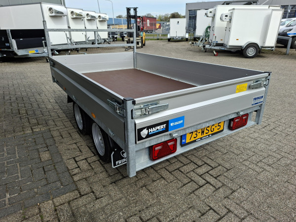 Hapert Plateauwagen 280x160  Azure H-2