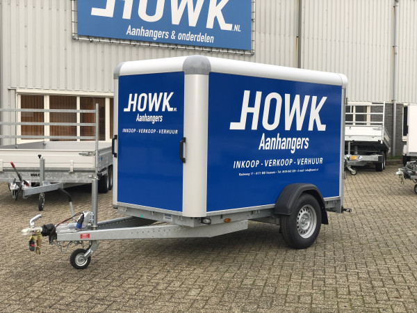 Gesloten bakwagen 260x134x160cm