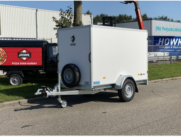 Gesloten bakwagen 250x130x150cm