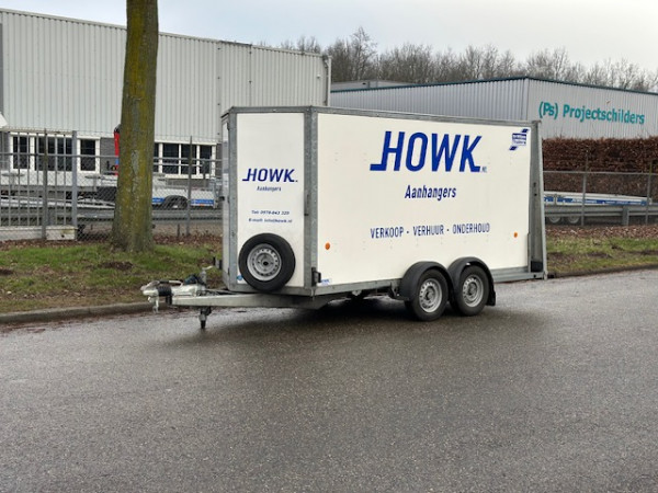 Gesloten bakwagen 365x149x180cm