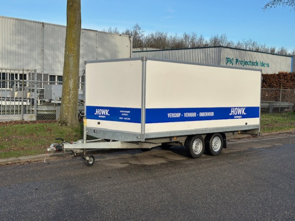 Gesloten aanhangwagen 455x185x150cm