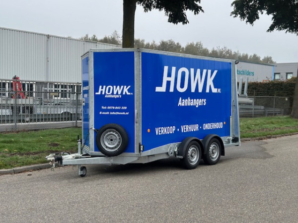 Gesloten bakwagen 364x173x214cm