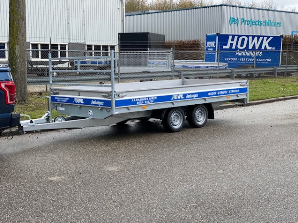 Open plateauwagen 400x180cm