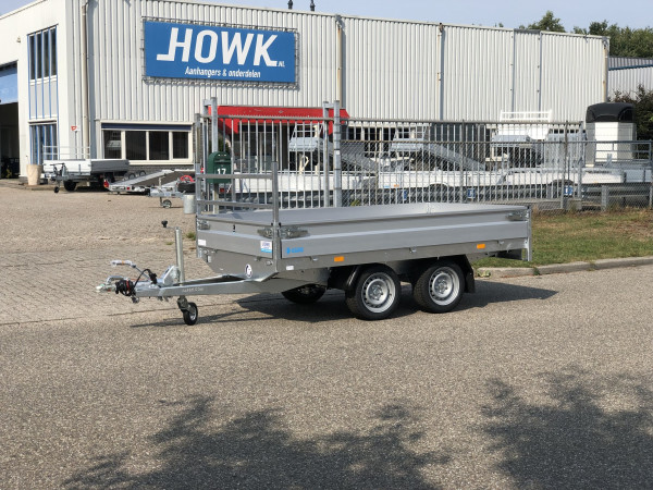 Open plateauwagen 280x150cm