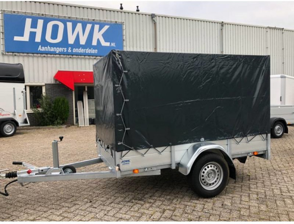Huif aanhanger huren afbeelding