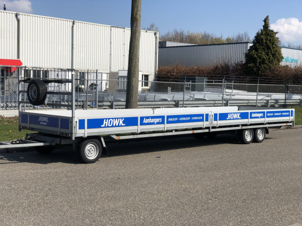 Open schamelwagen 811x200cm 3500kg