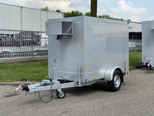 Koelwagen enkelasser 247x122x150cm