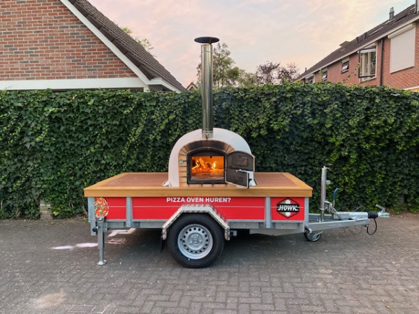 Pizzaoven op aanhangwagen huren?