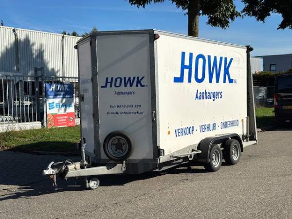 Gesloten bakwagen 364x173x214cm Lowrider