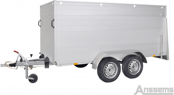 Gesloten aanhanger Anssems GTT 1500 kg 301×126 VT2