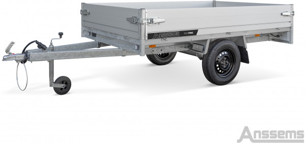 Plateauwagen Anssems PLT-1 750 kg 305×150 Pro