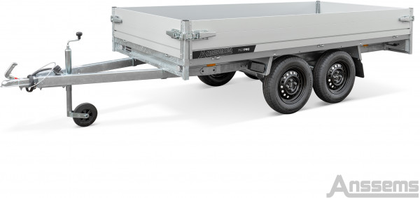 Plateauwagen Anssems PLT-2 750 kg 251×150 Pro