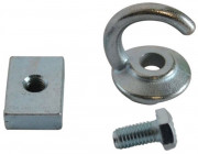 Nethaak, boutje M8, rechthoekmoer 30 x 20 x 8,5 ASX 405