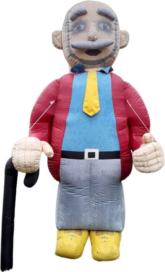 ABRAHAM OP KLOMPEN (2.5M)