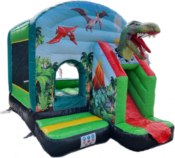 SPRINGKUSSEN DINO (3.9X2.8X2.8M)