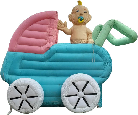 KINDERWAGEN MET BABY (3M)