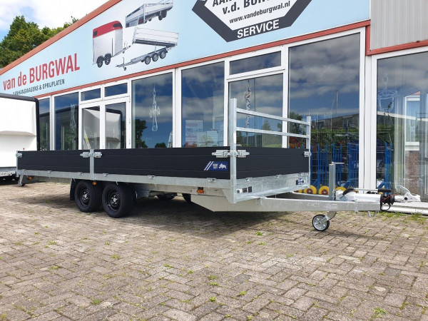 Plateauwagen Saris PL 506 3500 HD Heavy Duty uitvoering!