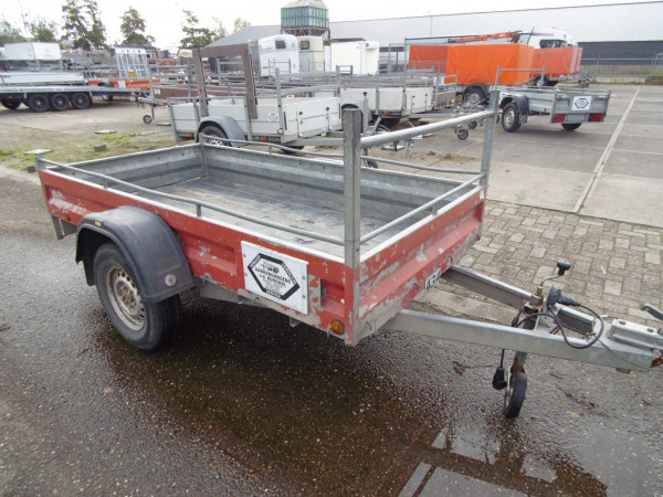 Enkelas ongeremd 2,5 meter (gratis gebruik voor het ABS)