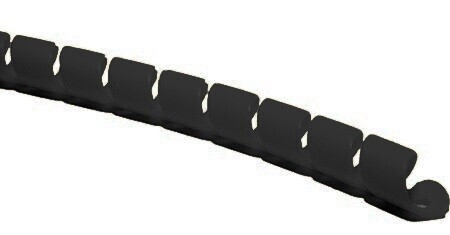 Protective flexible spiral - HDPE - 65x86mm (Box 20m)