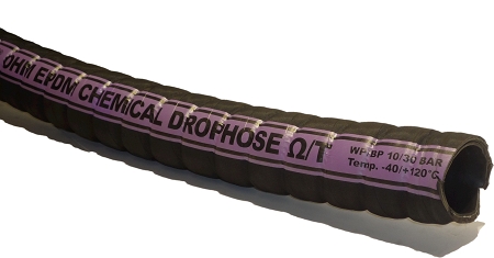 Chemical hose Flexible EPDM 38 mm x 50 mm