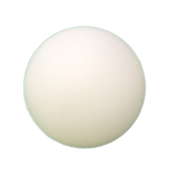 Rubberball - ø25mm - NR - 50 Shore A - white - inner ball 5mm