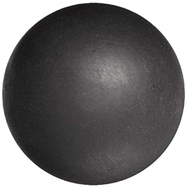 Rubber Ball - ø40mm - NR - 55 Shore A - Black