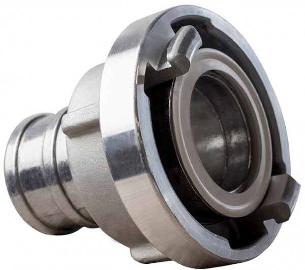 Storz Coupling - Long Hosetail - aluminium - Ø52mm - cam spacing 81mm