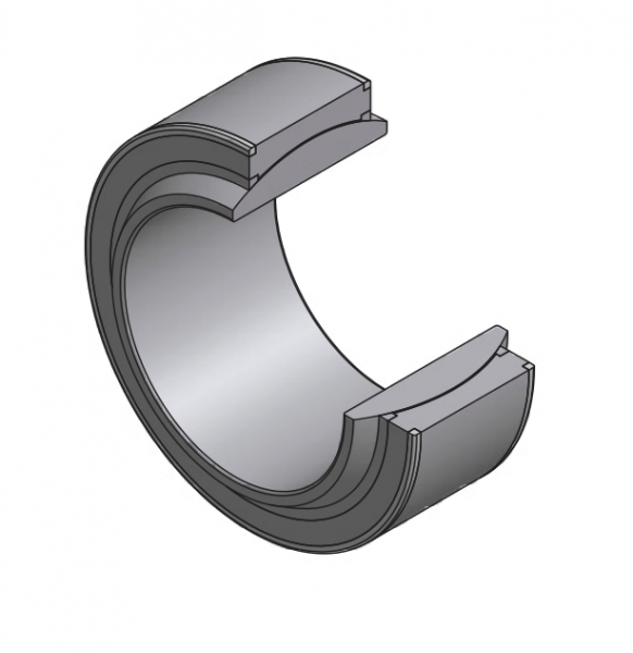 Radial Gelenklager GEC380XT-2RS - 380 x 520 x 160 x 190mm