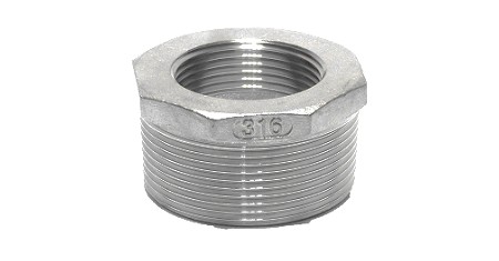 Reducing ring Nr.241 Stainless steel - male thread 2" x female thread 1-1/2"