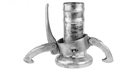 Perrot coupling C78 female with tulle 76 x 63 mm incl, climber and o-ring