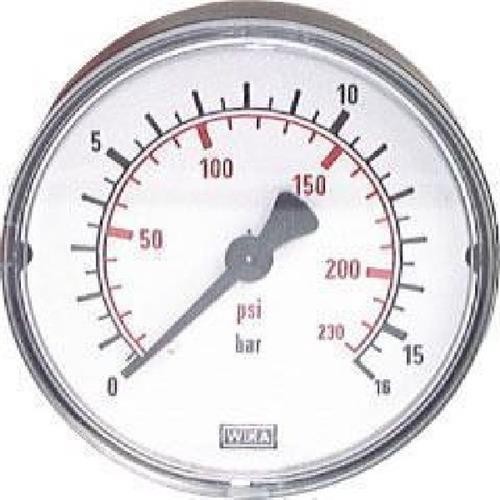 Manometer 40mm Achter Aansluiting 0-25 Bar