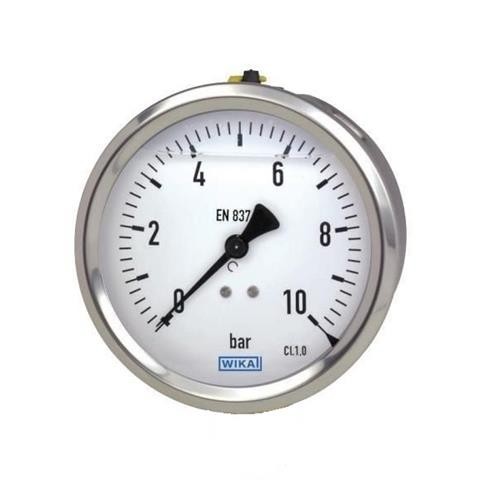 Glycerine Manometer 63mm Rear Connection 0-100 Bar