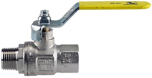 Ball Valve 3/8" male x female GAS DN10