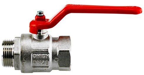 Ball Valve 1-1/2" male x female max. 30 bar