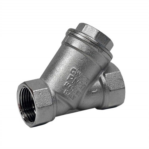 Y-filter Messingv/RVS 1/2" 50Mu