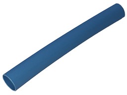 Heat Shrinking Tube - Thin-wall - H-2(Z) Per Piece 1,22m - (2:1) - 4,8-2,4- Blue - Wall thickness 0,51