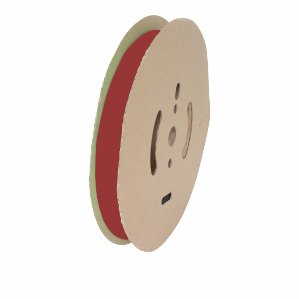 Heat Shrinking Tube - Thin-wall - H-2(Z) Roll 30m - (2:1) - 25,4-12,7- Red