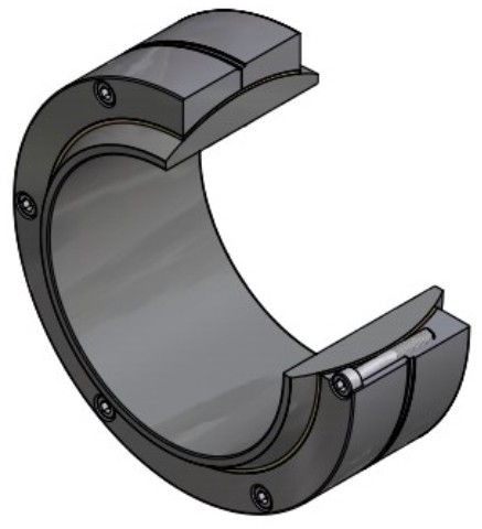 Radial Gelenklager GE220COMP-P - 220 x 320 x 100 x 135mm