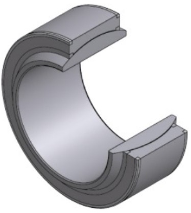 Spherical Bearing GEH380XT - 380 x 540 x 258 x 272mm