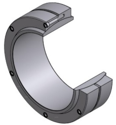 Radial Gelenklager GEH360HC - *GEP360FS - 360 x 520 x 243 x 258mm