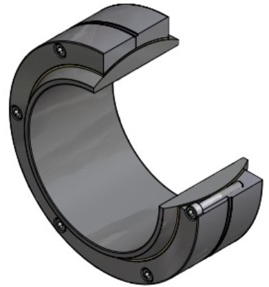 Spherical Bearing GEC560COMP-P - 560 x 750 x 215 x 258mm