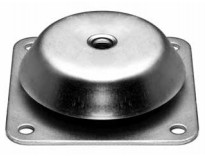 Maschinenfuß 60016032 150 x 168 x 51,5 - 55 Shore A