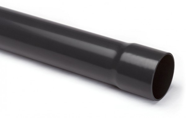 Druck PVC Rohr mit muffe - 8 bar (Kiwa) 5m