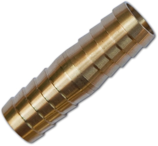 Schlauchverbinder - 13mm - Messing