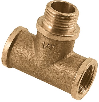 BONFIX 88110 Tee female x male x female 3/4"