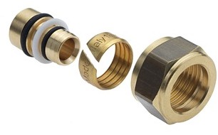 BONFIX 23915 Reducing coupling ø20x2,0 x 22 mm