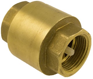 Check valve spring loaded Nr 5 1-1/2" Brass