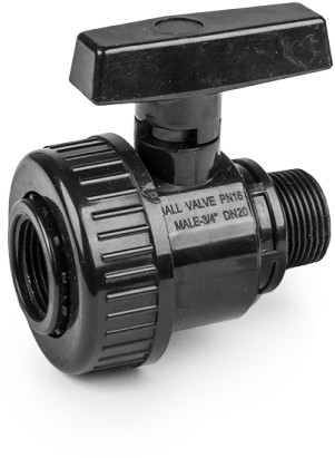 Kugelhahn Kunststoff 1"